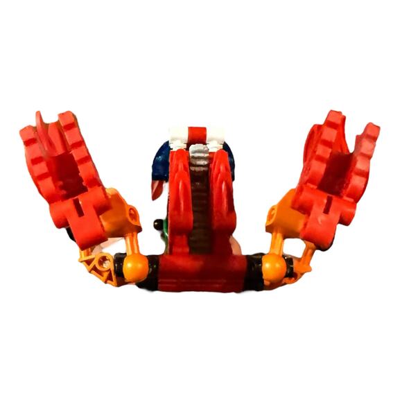 Vintage LEGO BIONICLE Tahnok Blue Red 8563 Set with Canister NO BOOKLET - Picture 6 of 12